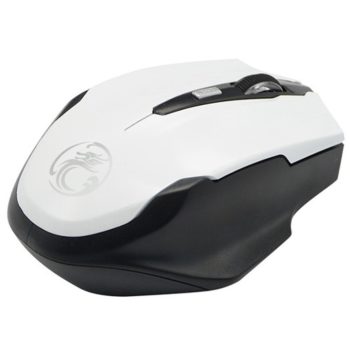iMICE EG-1800 optikai vezeték nélküli egér Fehér