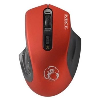 iMICE EG-1800 optikai vezeték nélküli egér piros